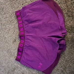Under Armour Shorts Excellent Condition Purple Size Medium